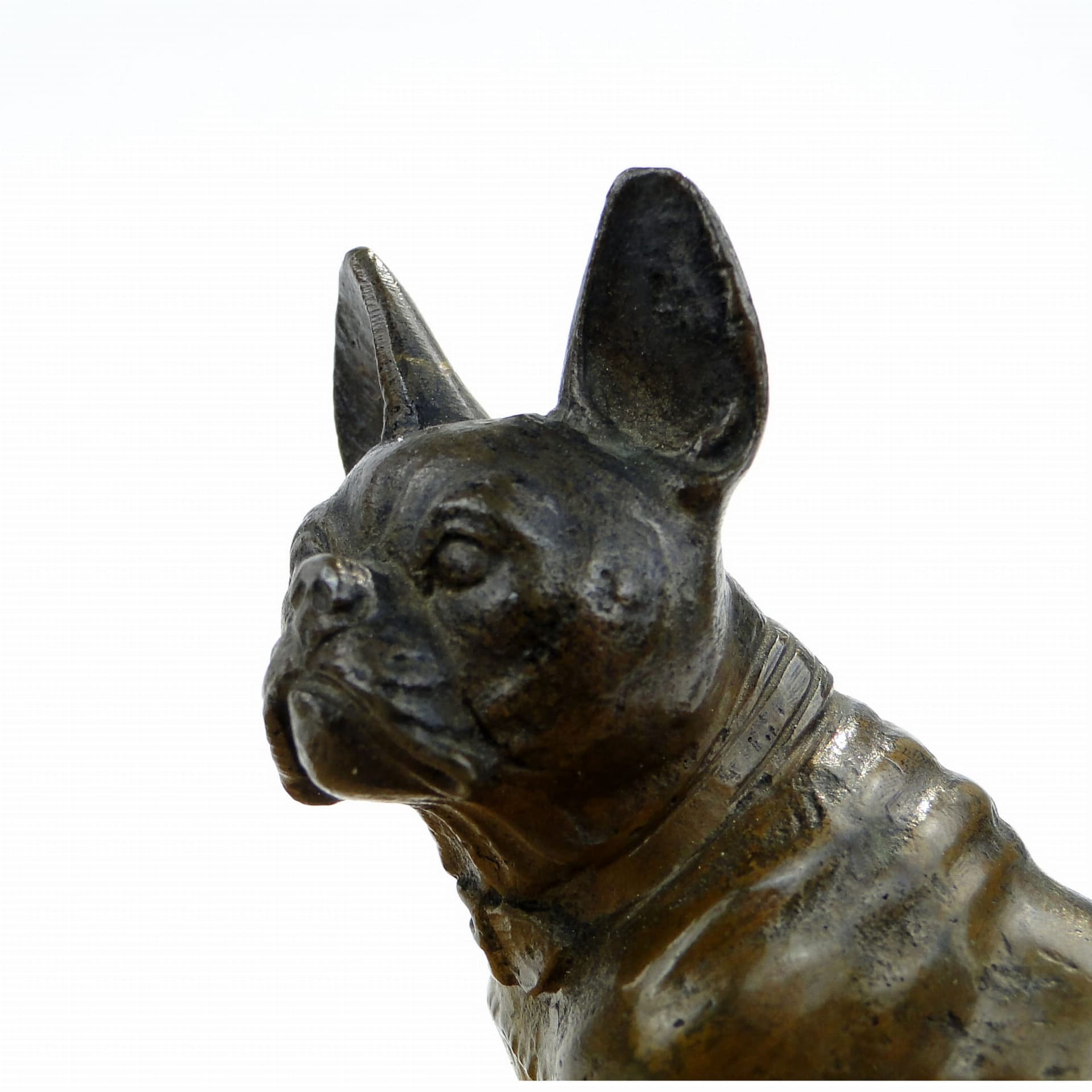 Wizytownik Art Nouveau, onyks pomarańczowy, brąz, Austria, początek XX w. - 176522