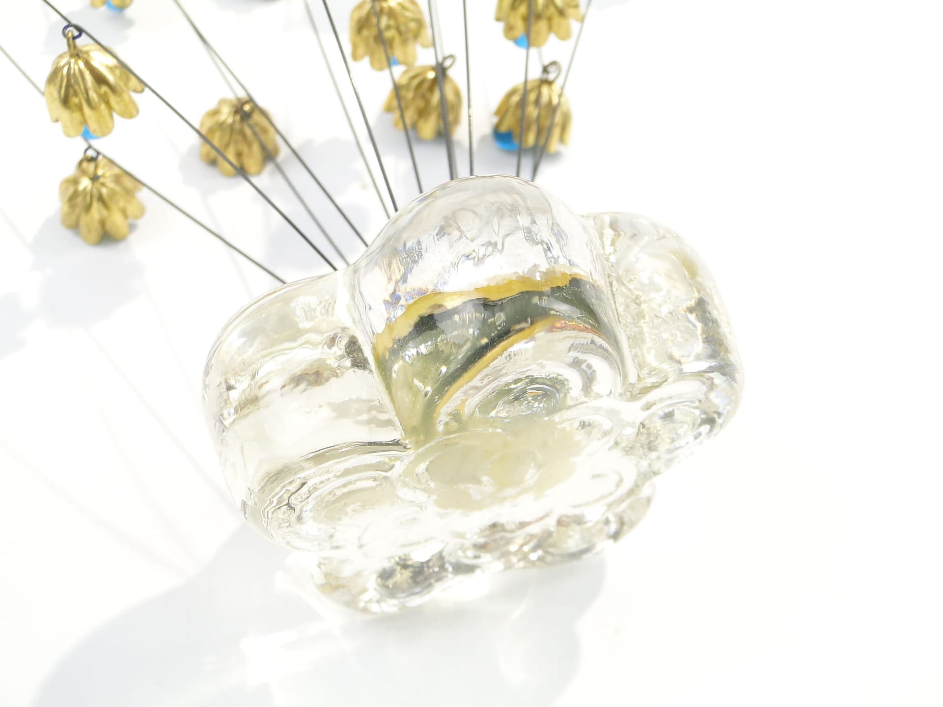 Rzeźba kinetyczna, Multicolor, stal mosiądz szkło, Czechy, lata 60. - 176711