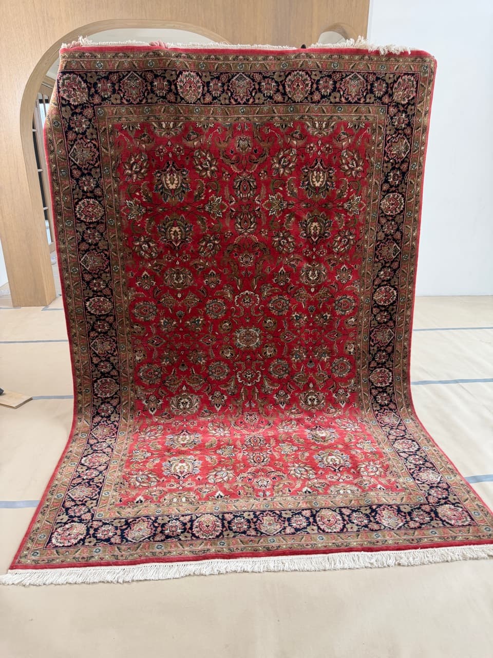 Persian Rug Indo Bidjar 300x200 cm, red, wool, India - 176736
