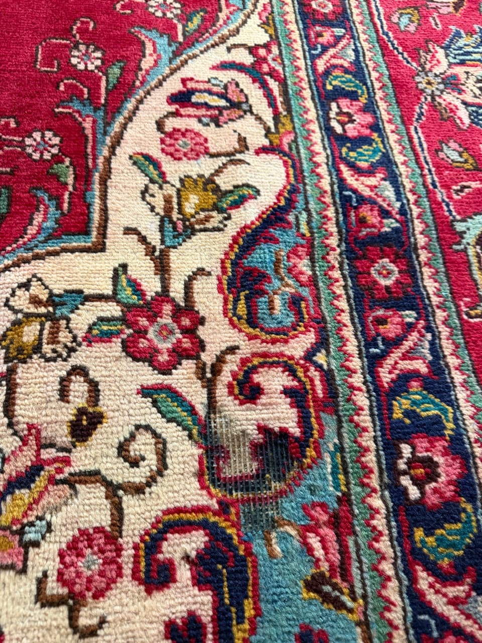 Rug Keshan 390x290 cm, red wool, Iran - 176781