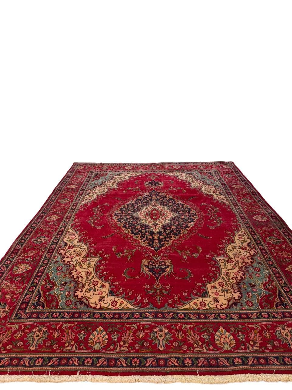 Rug Keshan 390x290 cm, red wool, Iran