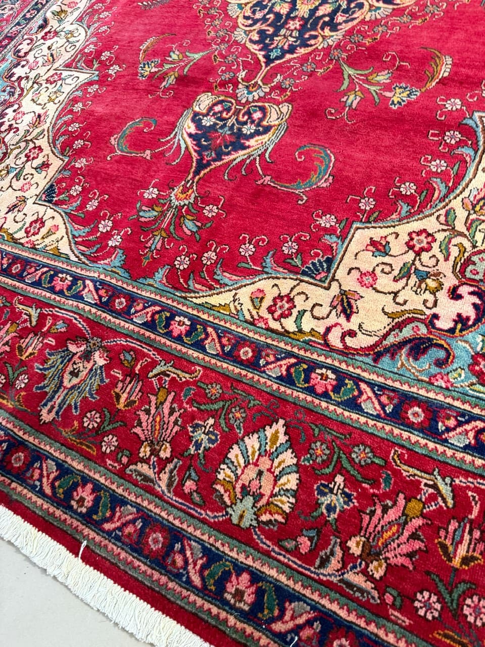 Rug Keshan 390x290 cm, red wool, Iran - 176773
