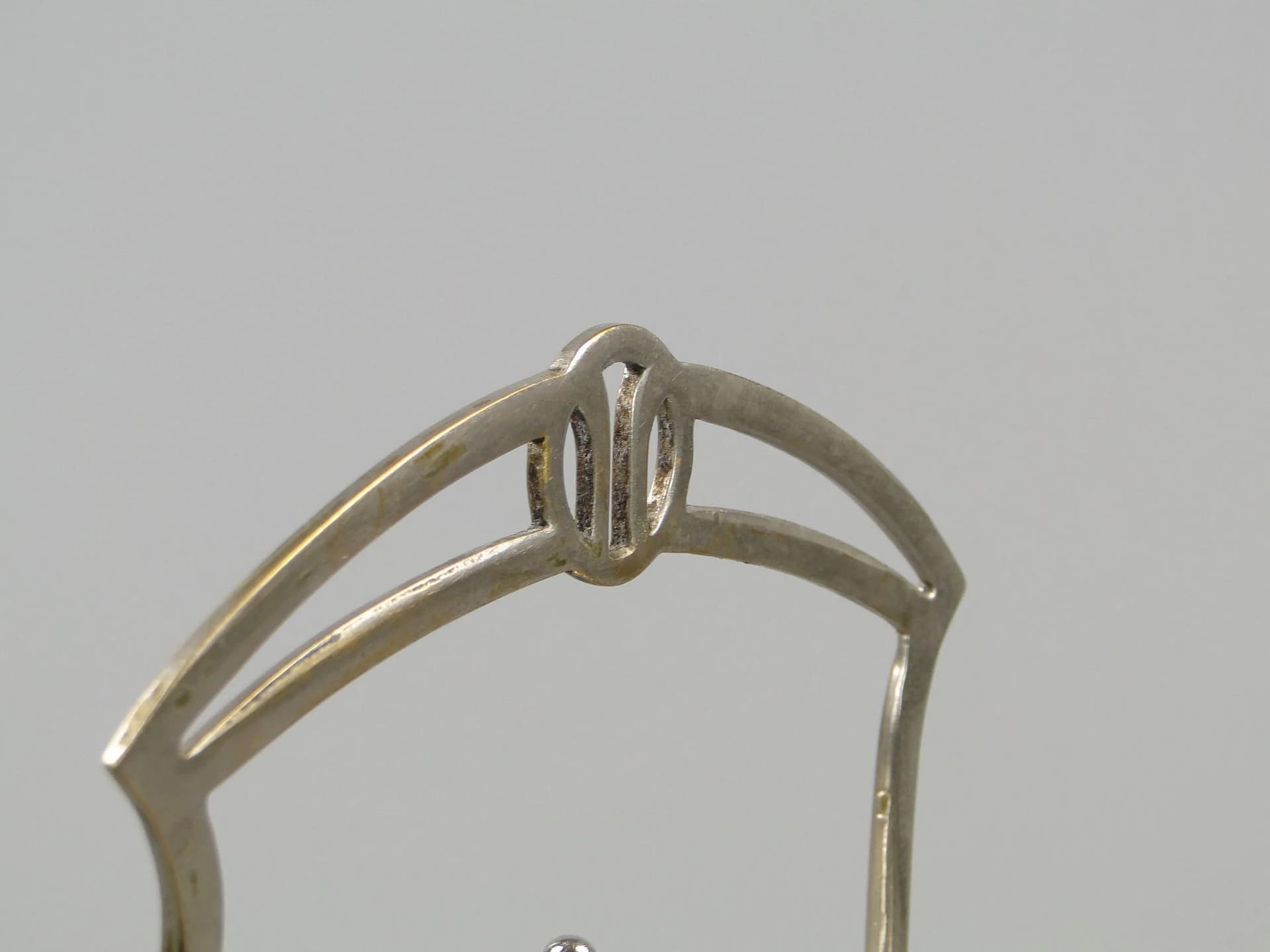 Art Nouveau biscuit barrel, transparent glass, Theresienthal Glaswerke, Germany, early 20th c. - 12097