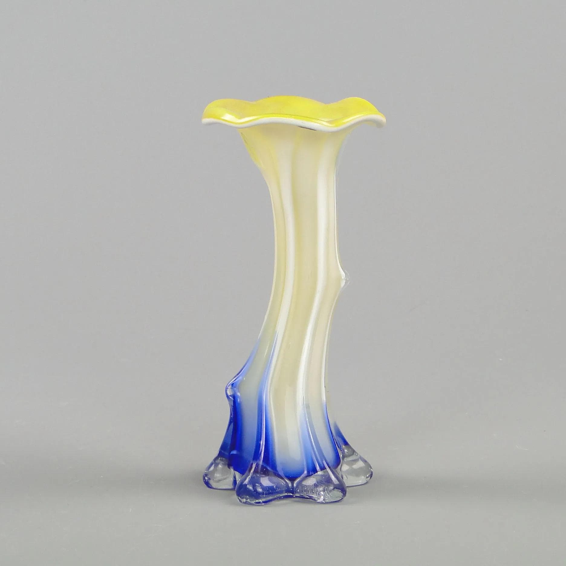 Wazon Kalia, multikolor, szkło, Włochy, lata 70. - 12288