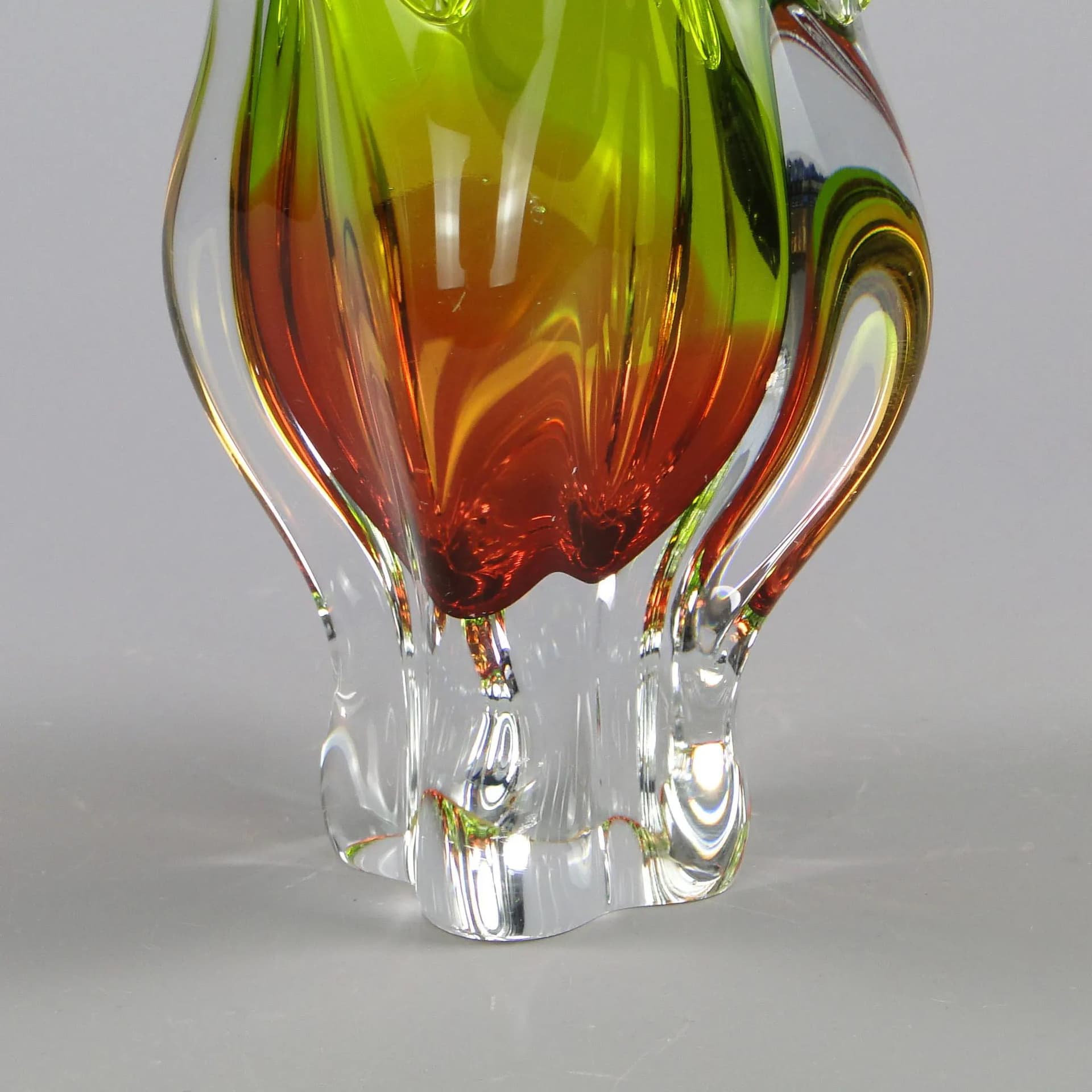 Wazon, szkło wielobarwne, proj. J. Hospodka, Czechy, lata 60. - 12267