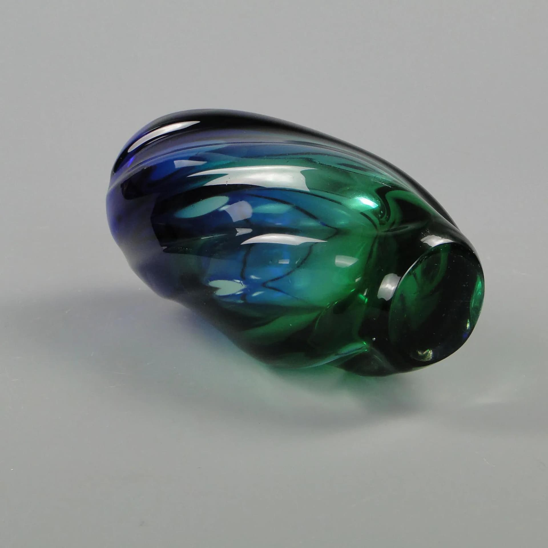 Wazon artystyczny, szkło wielobarwne, proj. J. Beranek, Czechosłowacja, lata 60. - 12421