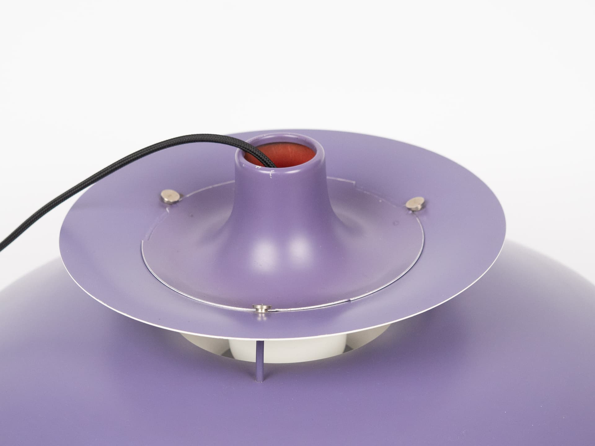 Pendant Lamp PH 5, violet, metal, by P. Henningsen, Louis Poulsen, Denmark, 1990s. - 177665