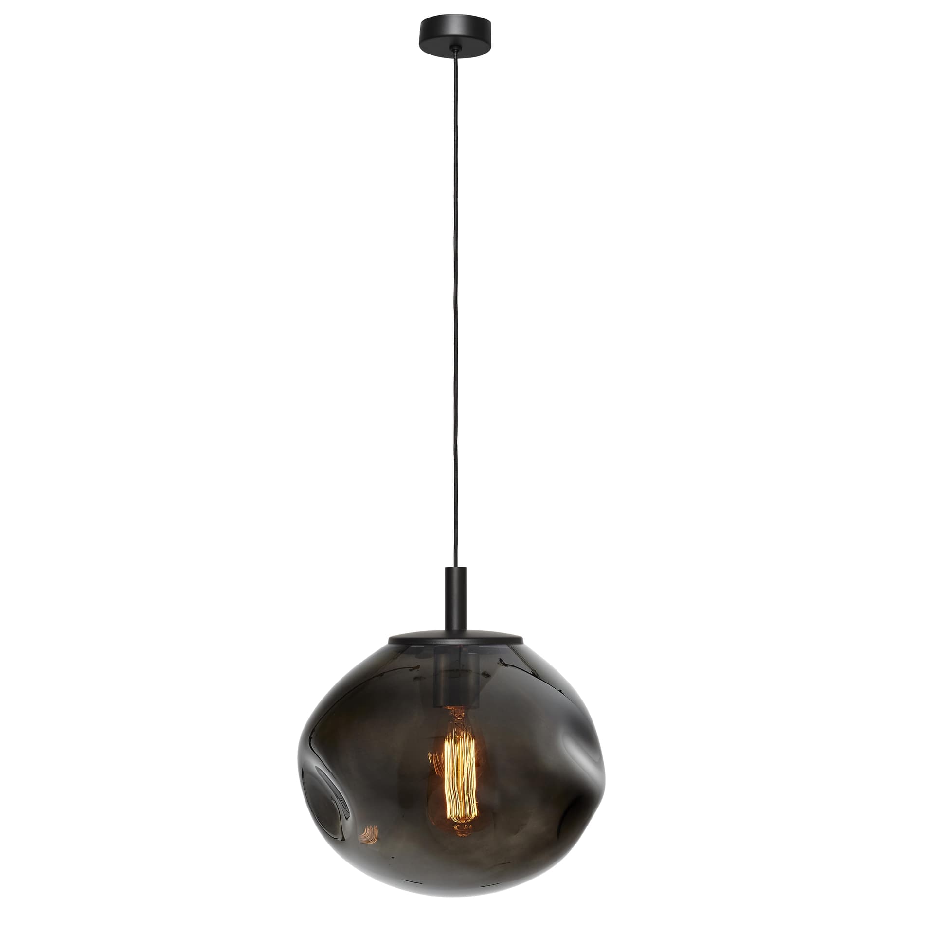 Pendant lamp Avia Black M black, Kaspa - 178403