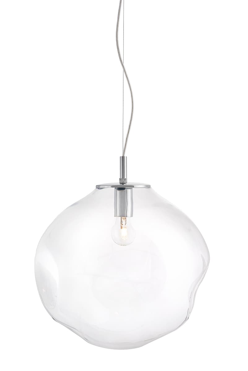 Pendant lamp Avia L silver, Kaspa - 178388