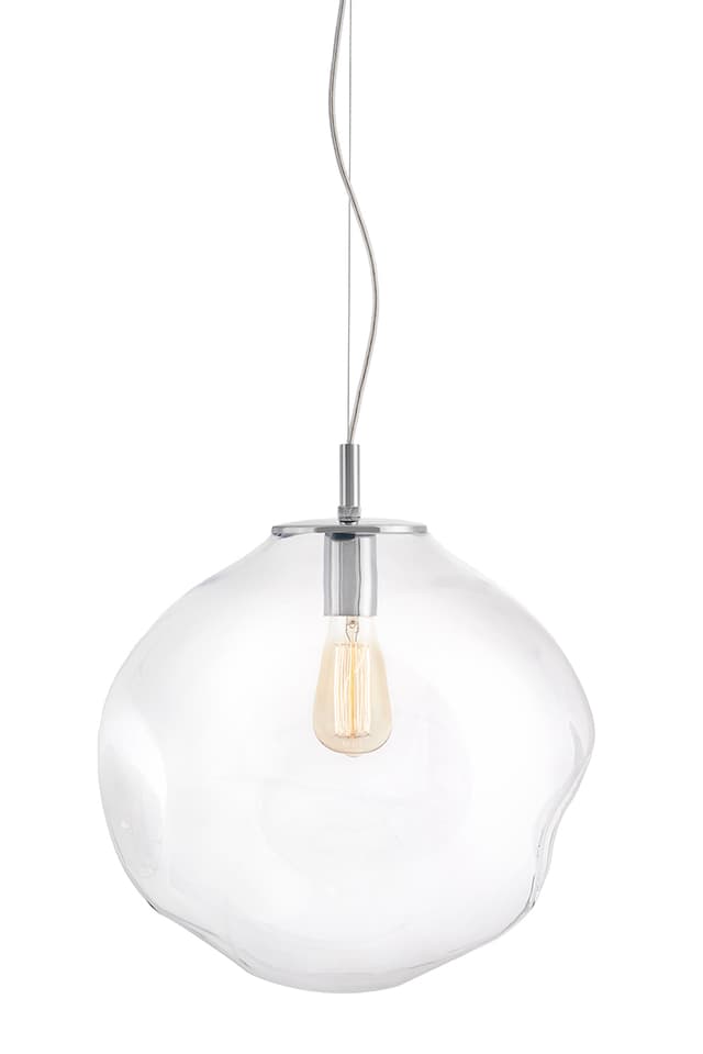 Pendant lamp Avia L silver, Kaspa - DIMENSION