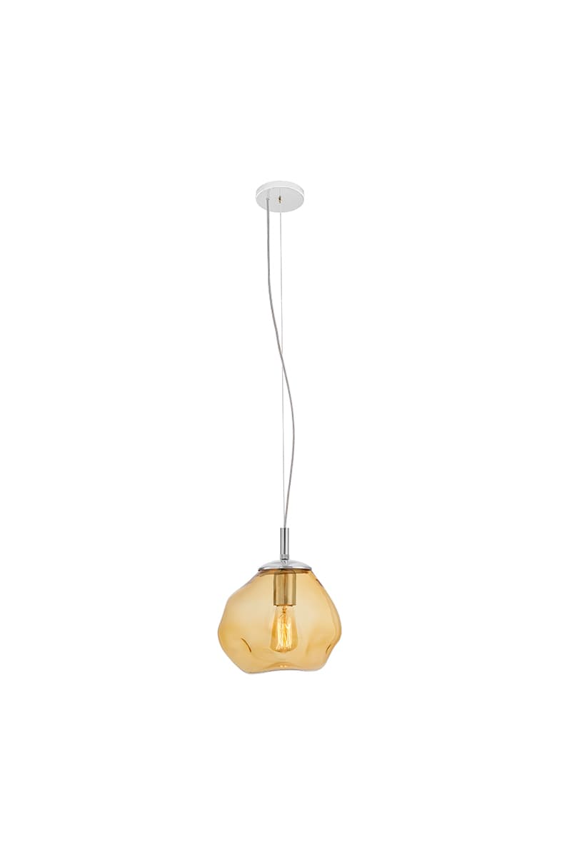 Pendant lamp Avia S silver, Kaspa - 178335
