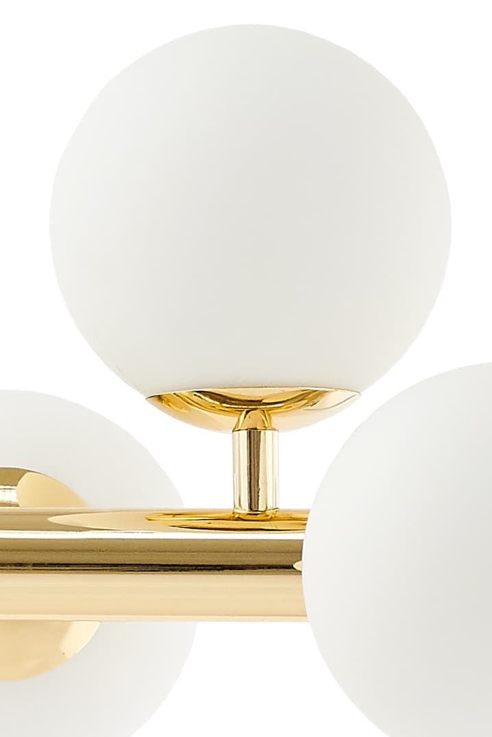 Lampa przysufitowa Cumulus 3 złota, Kaspa - 178291