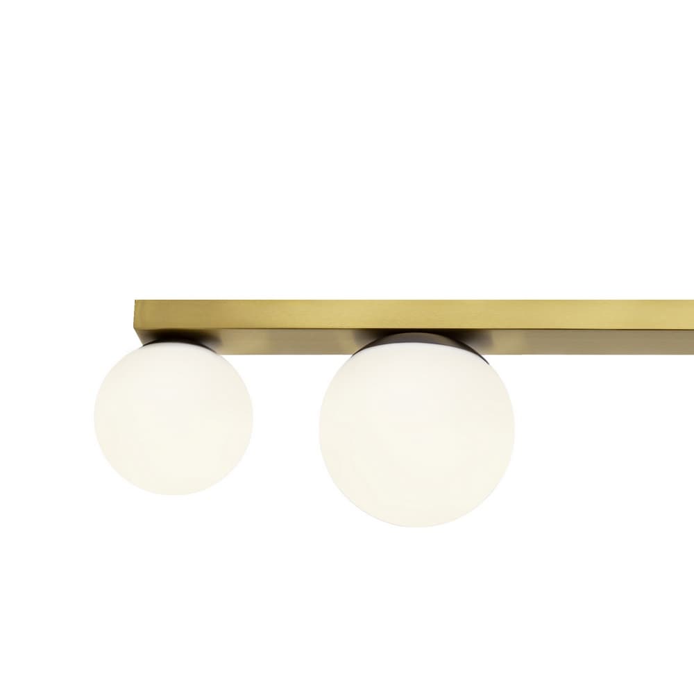 Pendant lamp GIGI LISTWA 4 brass, Kaspa - 178256
