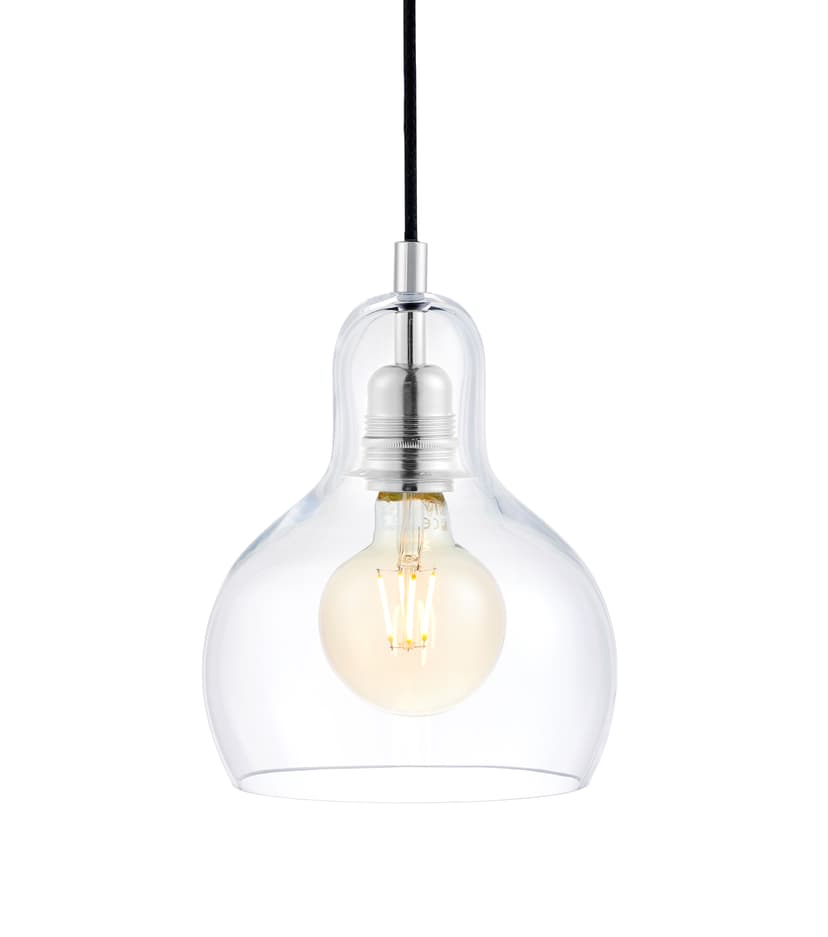 Pendant lamp Longis I silver, Kaspa