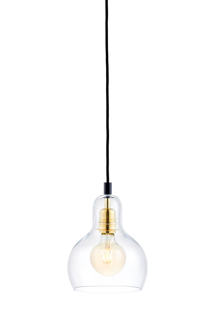 Pendant lamp Longis I Gold black, Kaspa