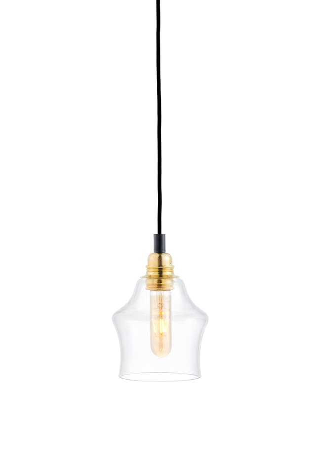 Lampa wisząca Longis II Gold czarna, Kaspa - WYMIARY