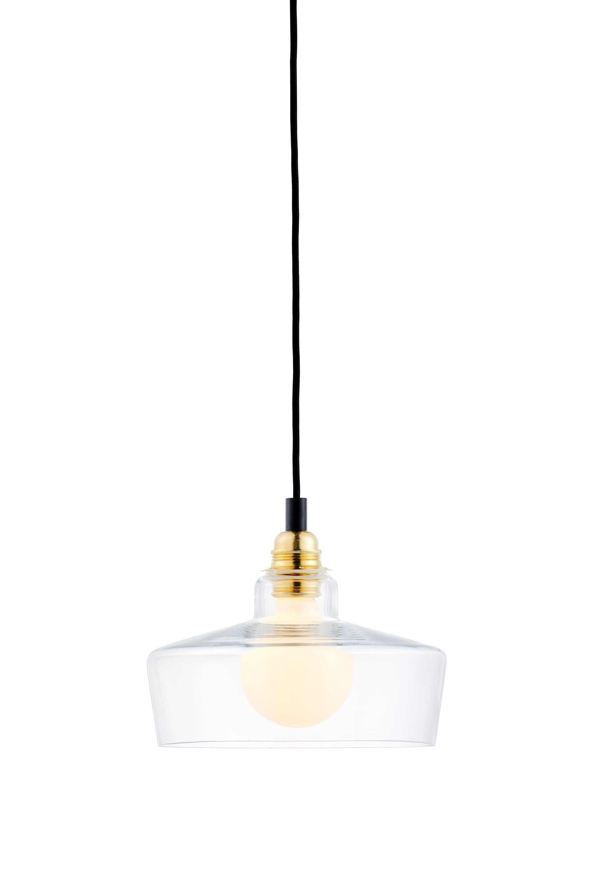 Lampa wisząca Longis III GOLD czarna, Kaspa - 178190