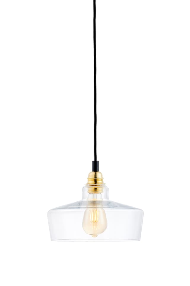 Lampa wisząca Longis III GOLD czarna, Kaspa - WYMIARY