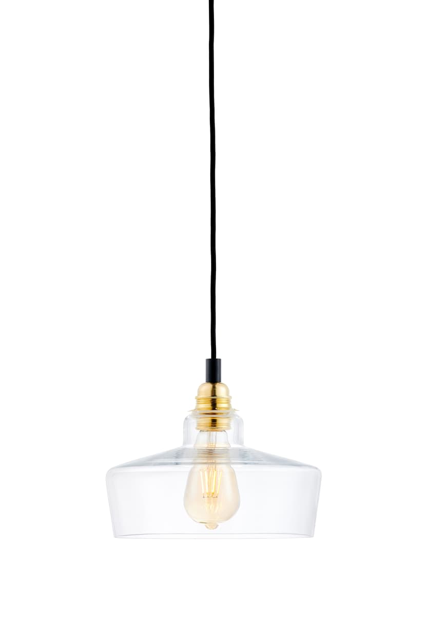Pendant lamp Longis III GOLD black, Kaspa