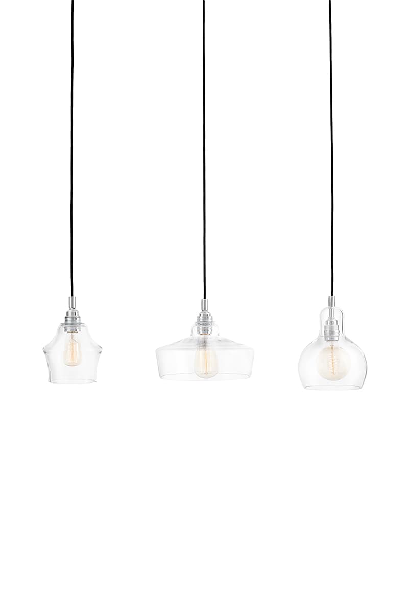 Pendant lamp Longis Listwa silver, Kaspa - 178156