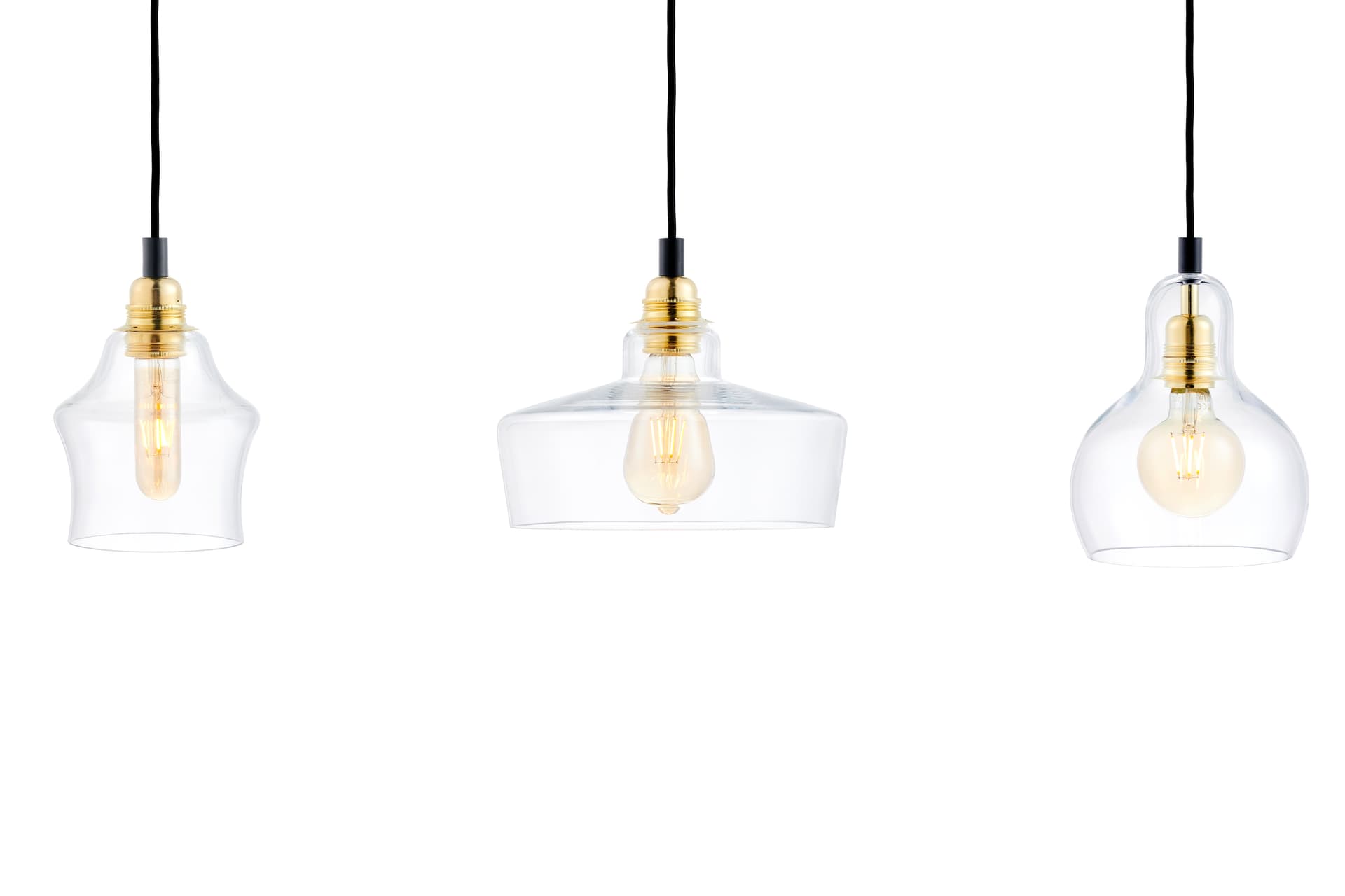 Pendant lamp Longis Listwa 3 black, Kaspa - 178148
