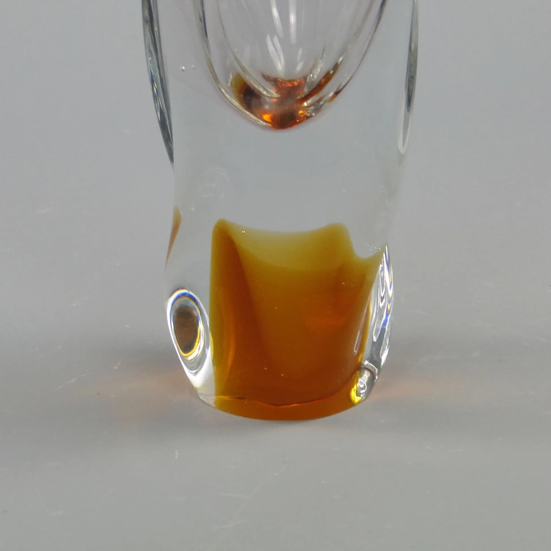 Wazon, szkło wielobarwne, proj. H. Machovska, Czechosłowacja, lata 60. - 12340