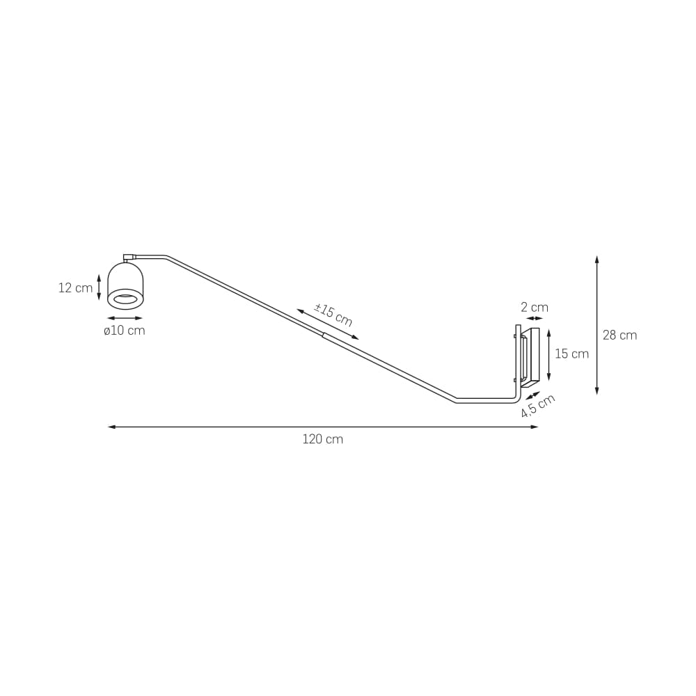 Kinkiet PURO biały, Kaspa - 178119