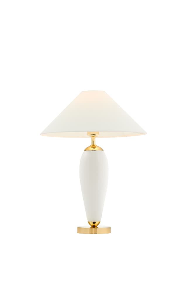 Lampa stojąca Rea Gold biała, Kaspa - WYMIARY