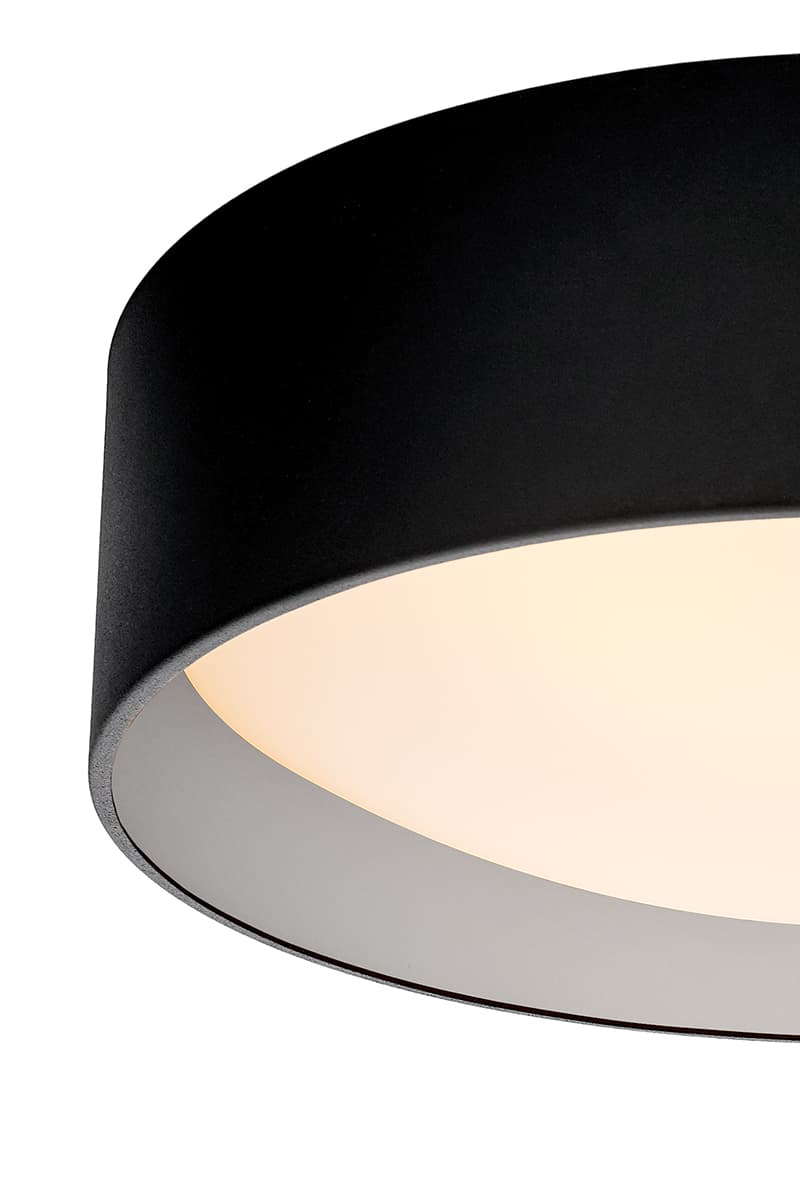 Ceiling light Vero L black, Kaspa - 178053