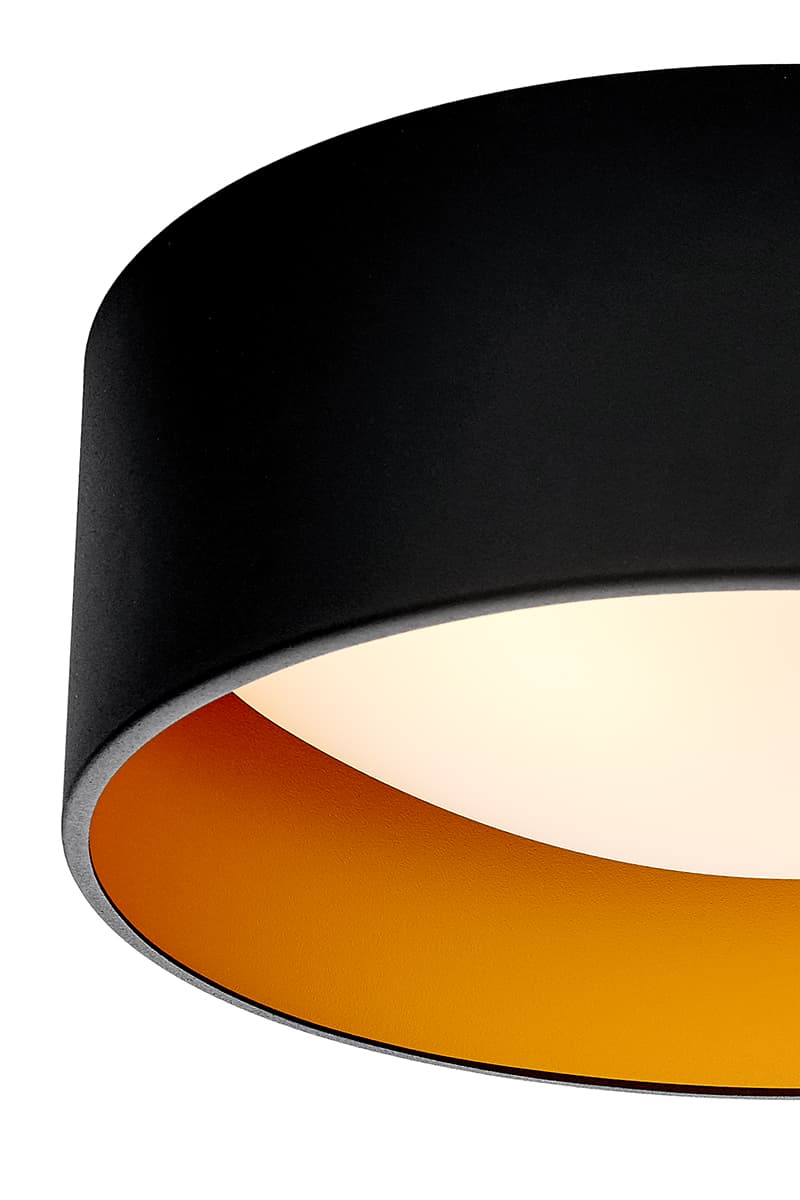 Ceiling lamp Vero S black, Kaspa - 178039