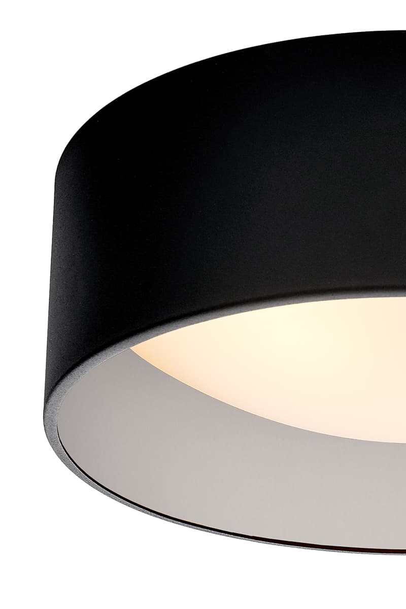Ceiling lamp Vero S black, Kaspa - 178036