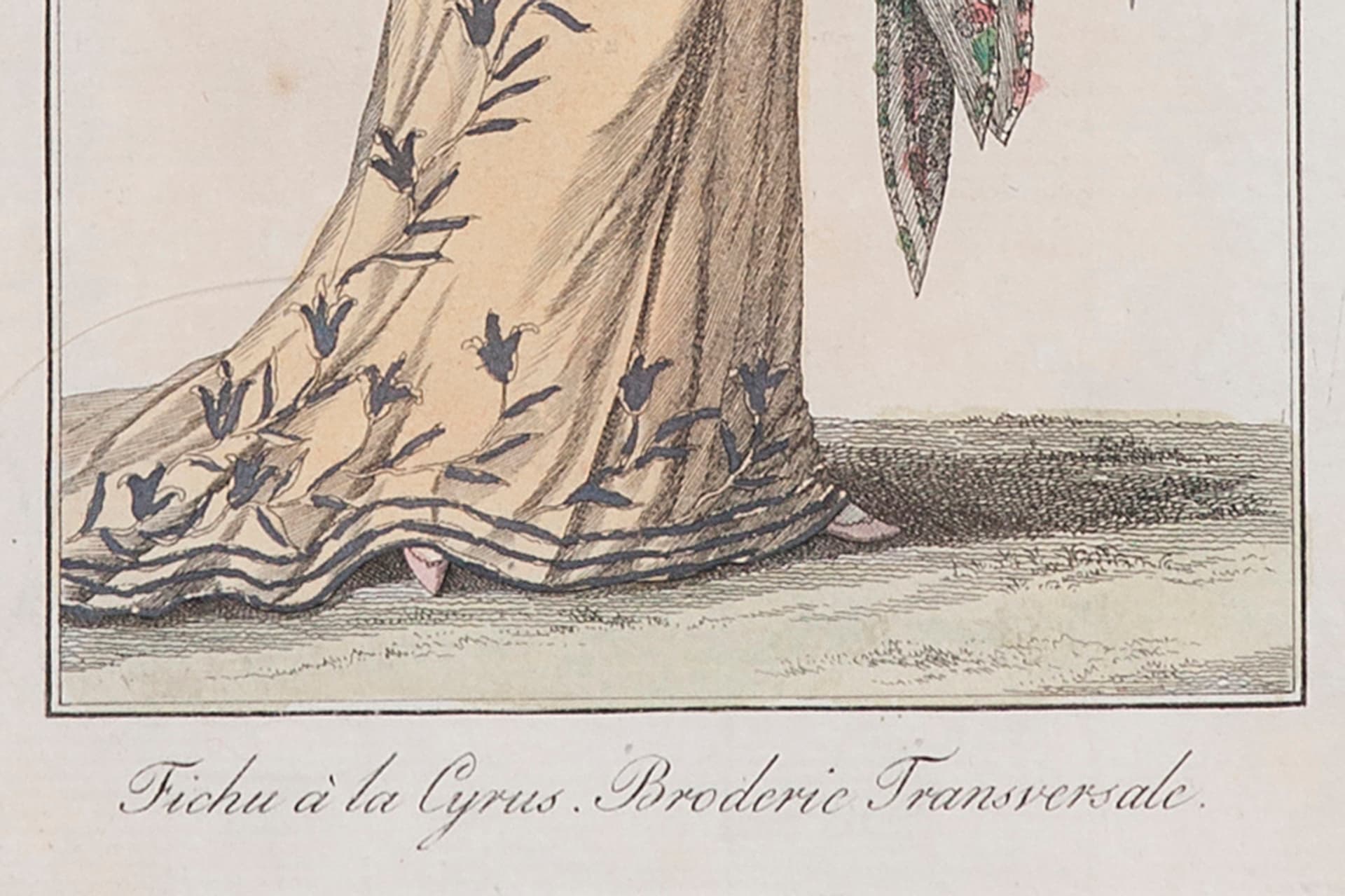 Grafika modowa z serii Costume Parisien. Francja.1805 r. - 178545