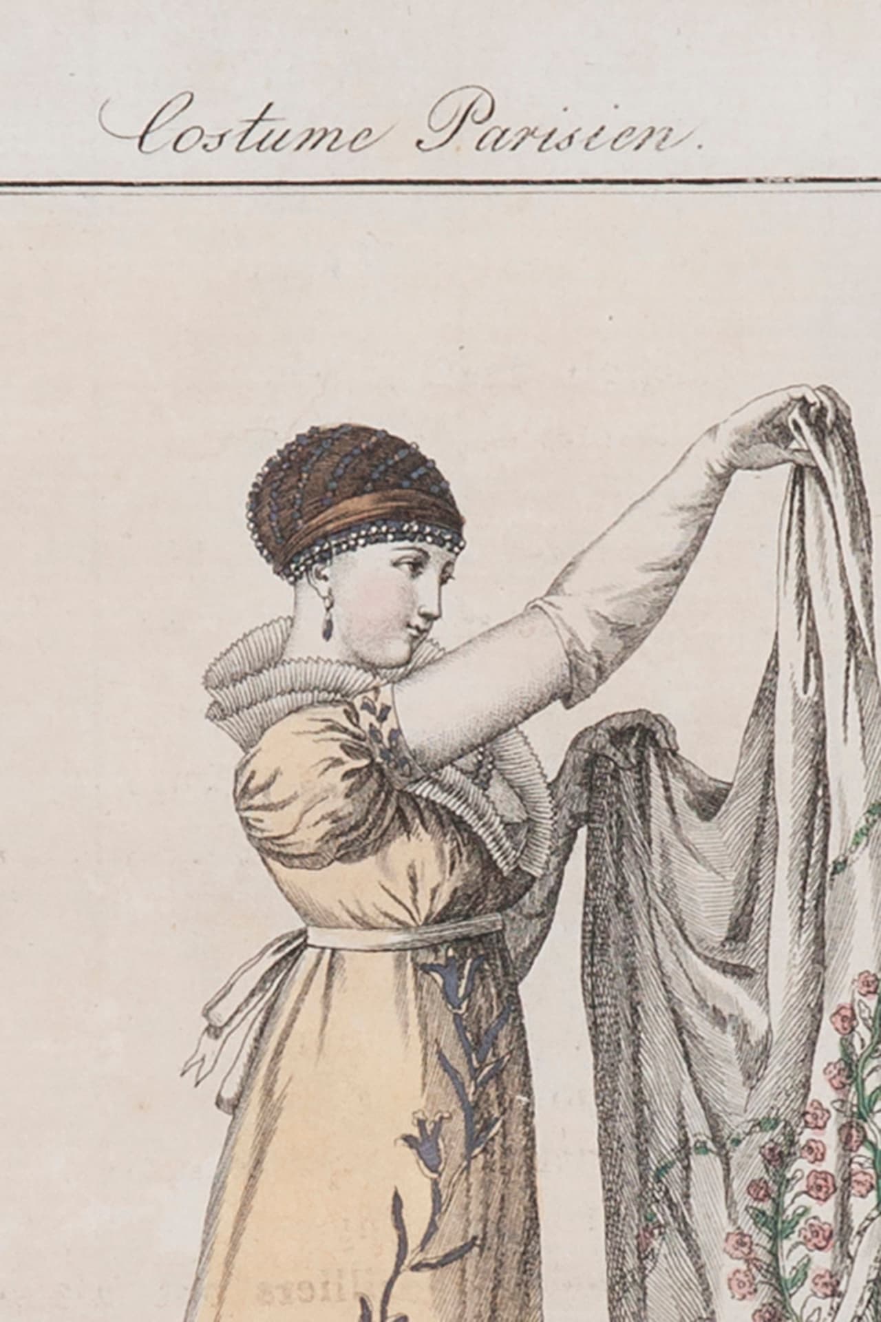 Grafika modowa z serii Costume Parisien. Francja.1805 r. - 178546