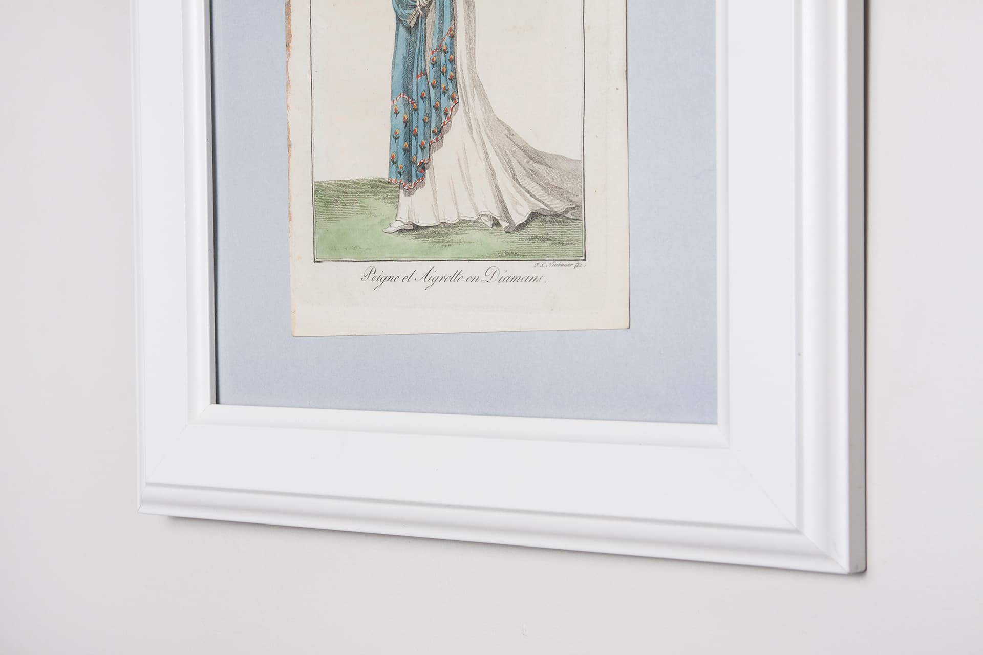 Grafika modowa w stylu Empire, z serii: Costume Parisien. Francja, 1805. - 178574