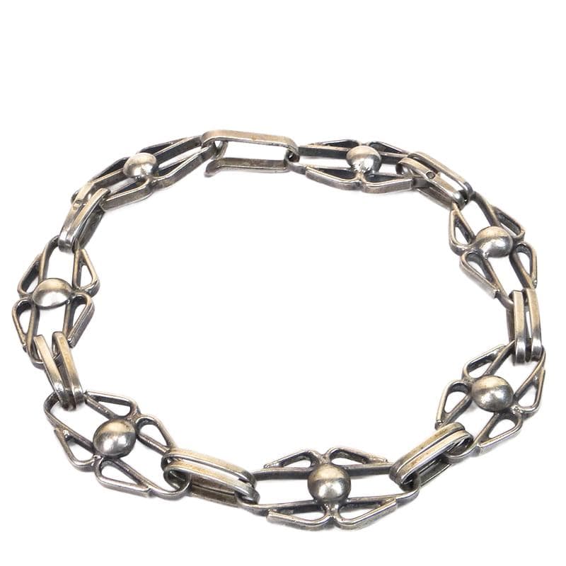 Bransoletka, srebro, Orno, Polska, lata 60.