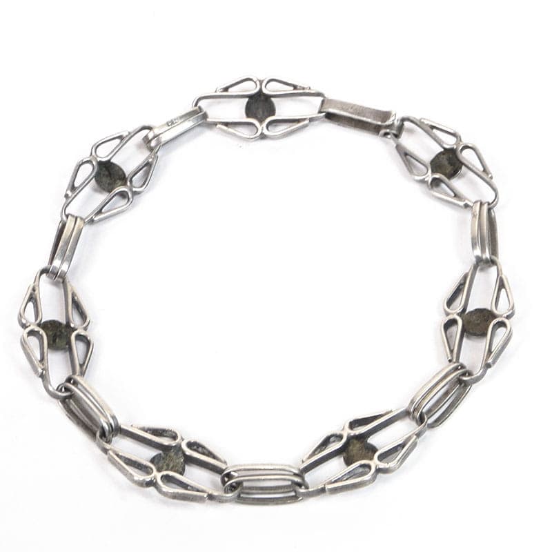 Bransoletka, srebro, Orno, Polska, lata 60. - 178596