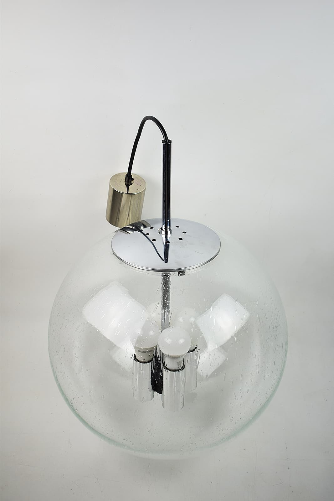 Lampa wisząca firmy Glashütte Limburg z lat 70. - 178995