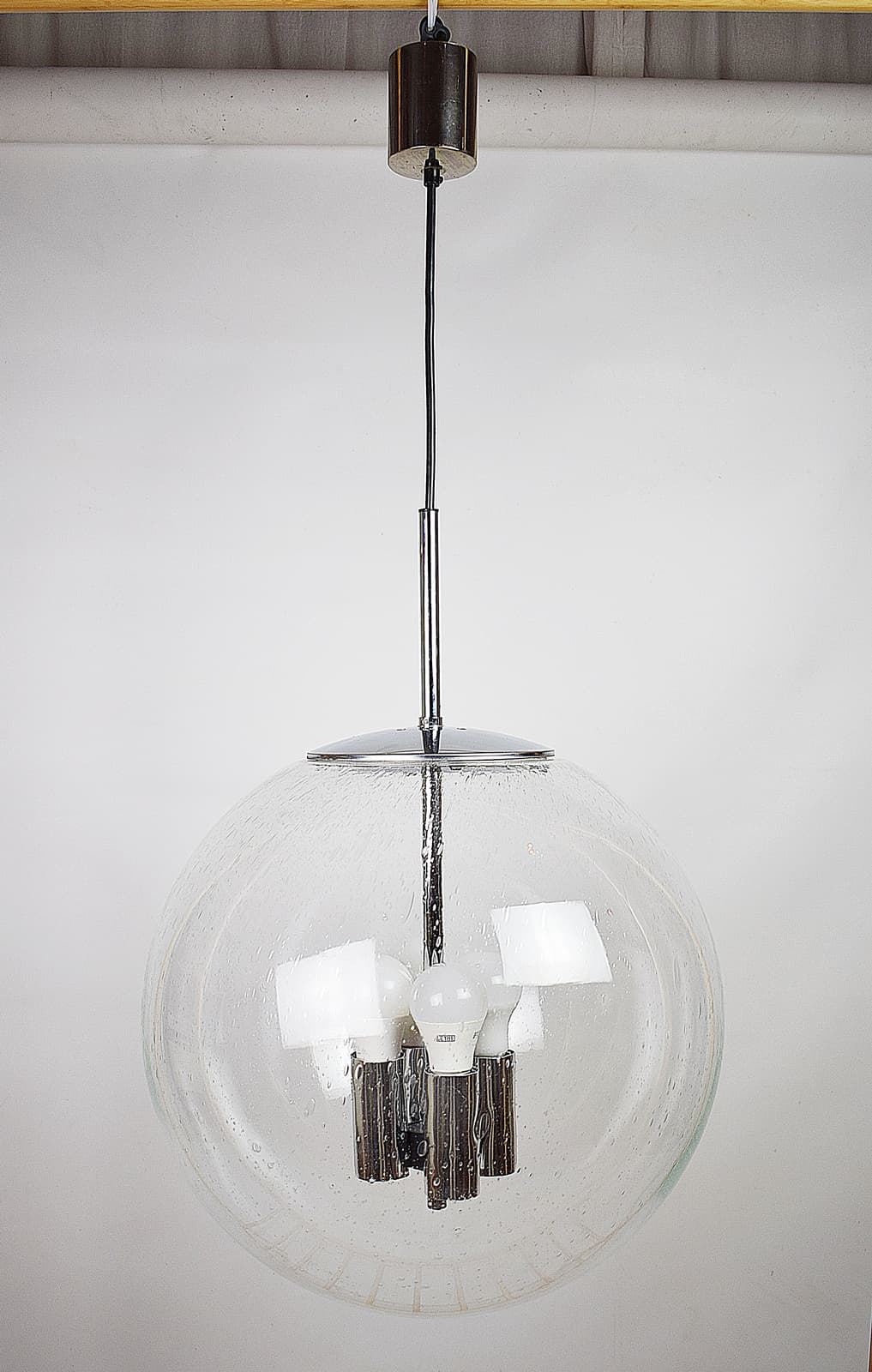 Lampa wisząca firmy Glashütte Limburg z lat 70. - 178992