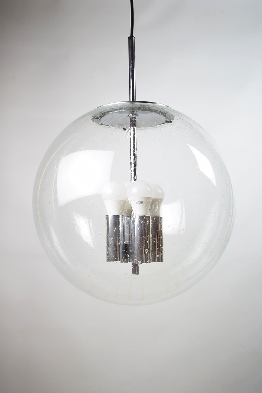 Lampa wisząca firmy Glashütte Limburg z lat 70. - 178996