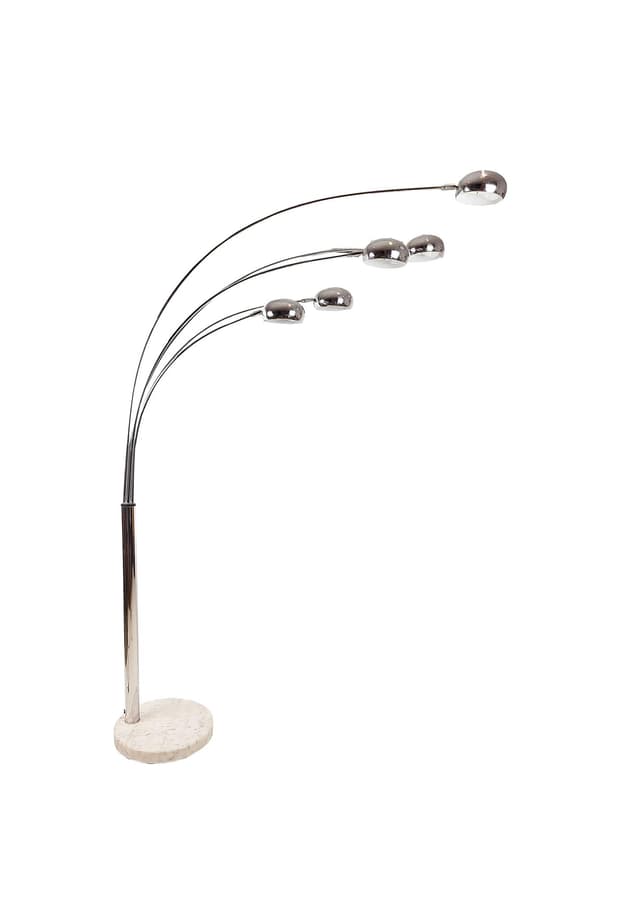 Lampa podłogowa z lat 80. - WYMIARY