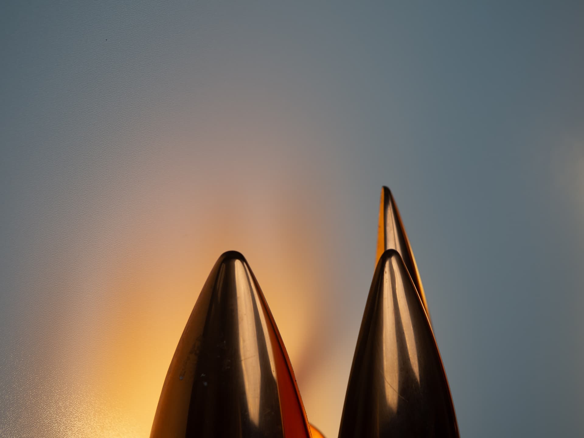 Para kinkietów Kastor, miedź, proj. J. Hammerborg, Dania, lata 60. - 179264