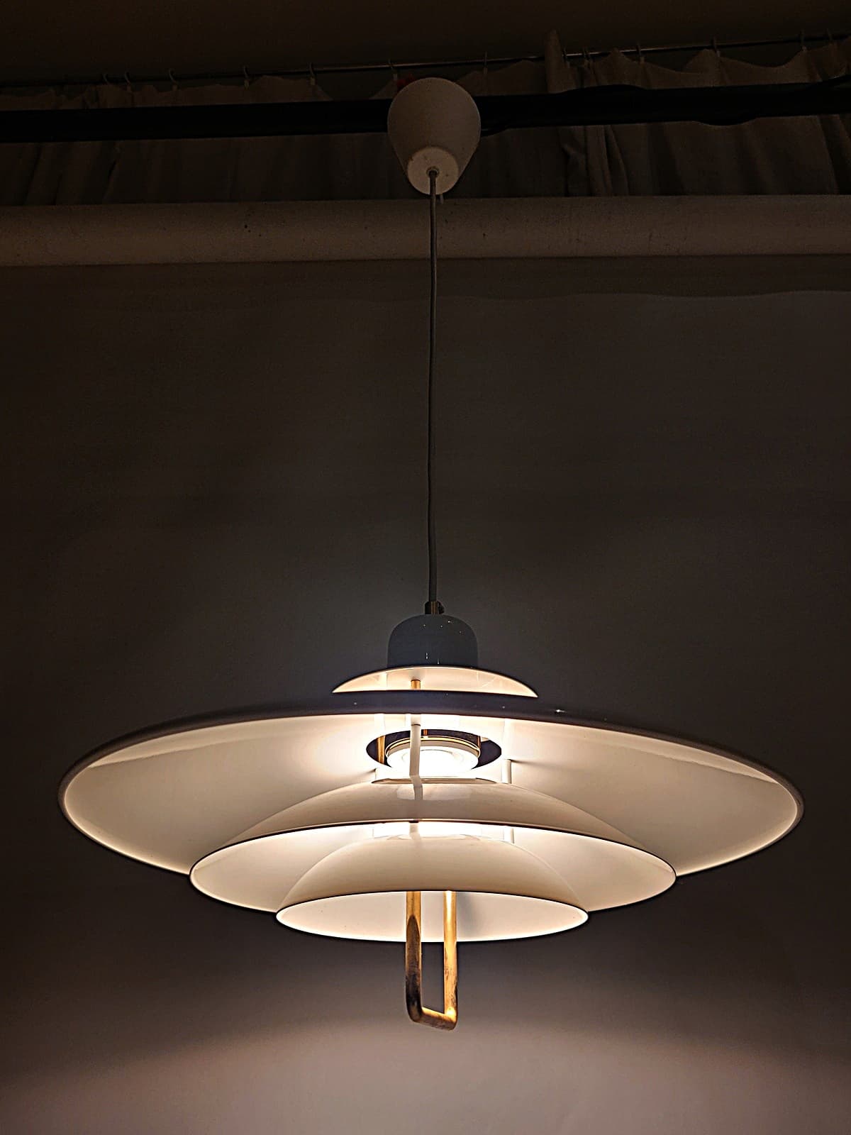 Lampa wisząca Belid z lat 70 - 179437