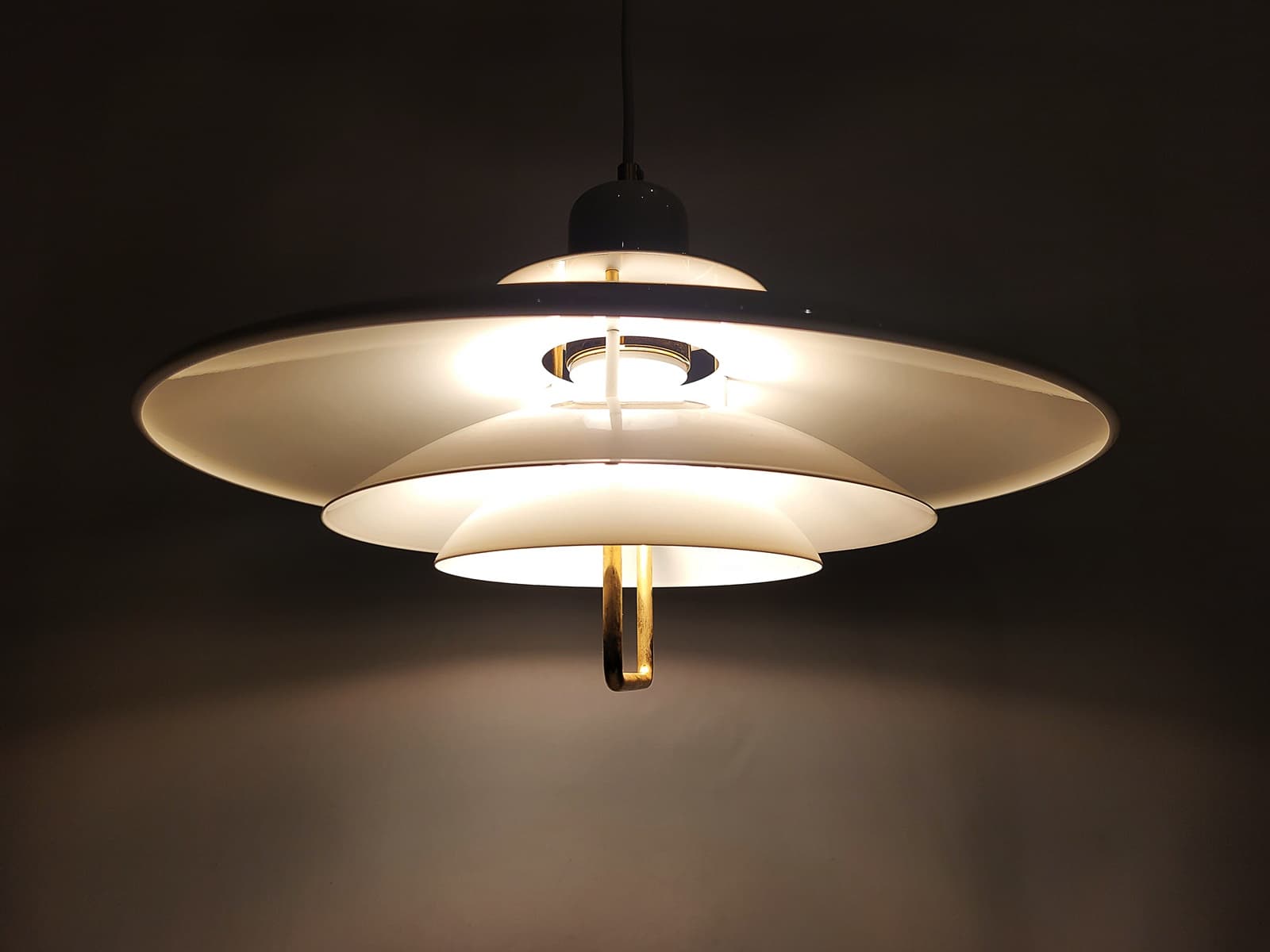Lampa wisząca Belid z lat 70 - 179436