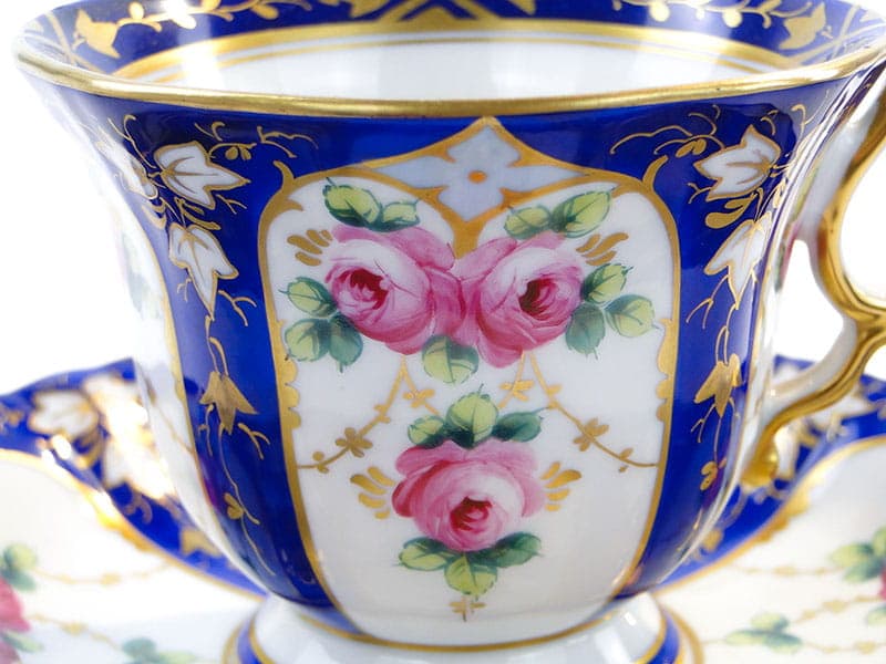 Breakfast Set Biedermeier, White Porcelain, Poland, Early 20th c. - 179529