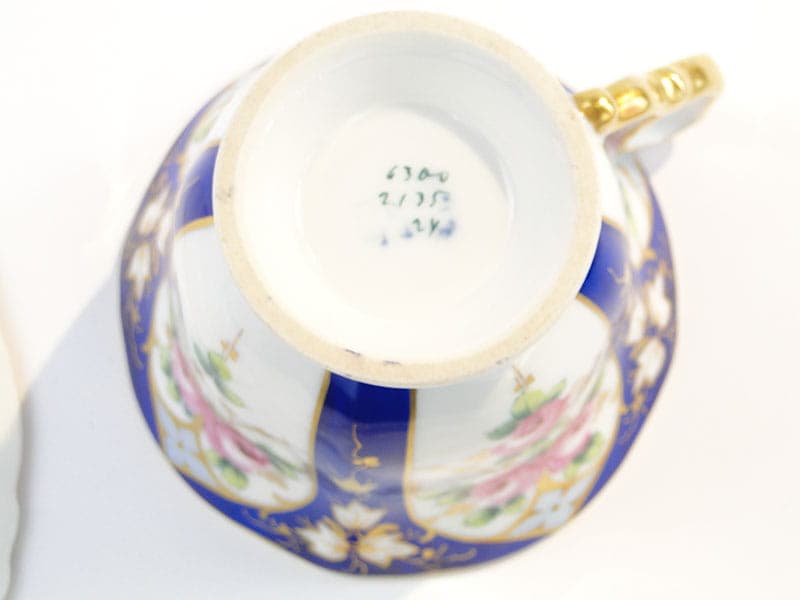 Breakfast Set Biedermeier, White Porcelain, Poland, Early 20th c. - 179520