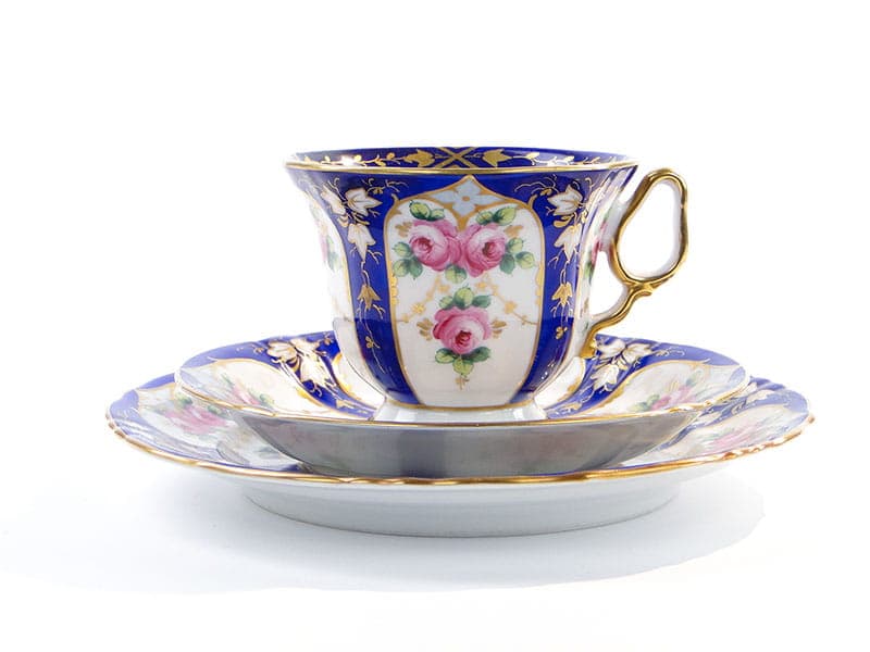 Breakfast Set Biedermeier, White Porcelain, Poland, Early 20th c. - 179528