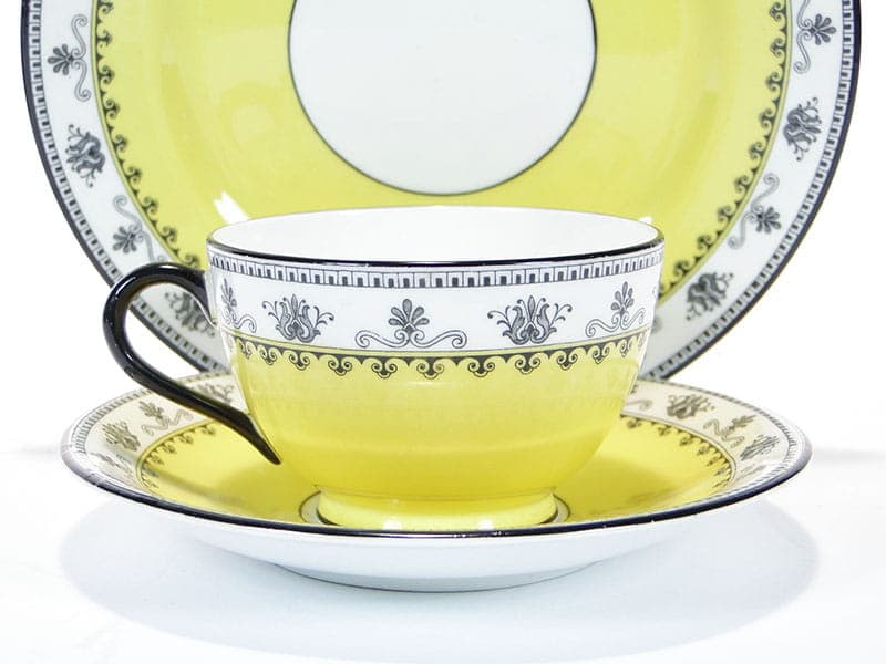 Breakfast set, yellow, porcelain, United Kingdom, early 20th c. - 179533
