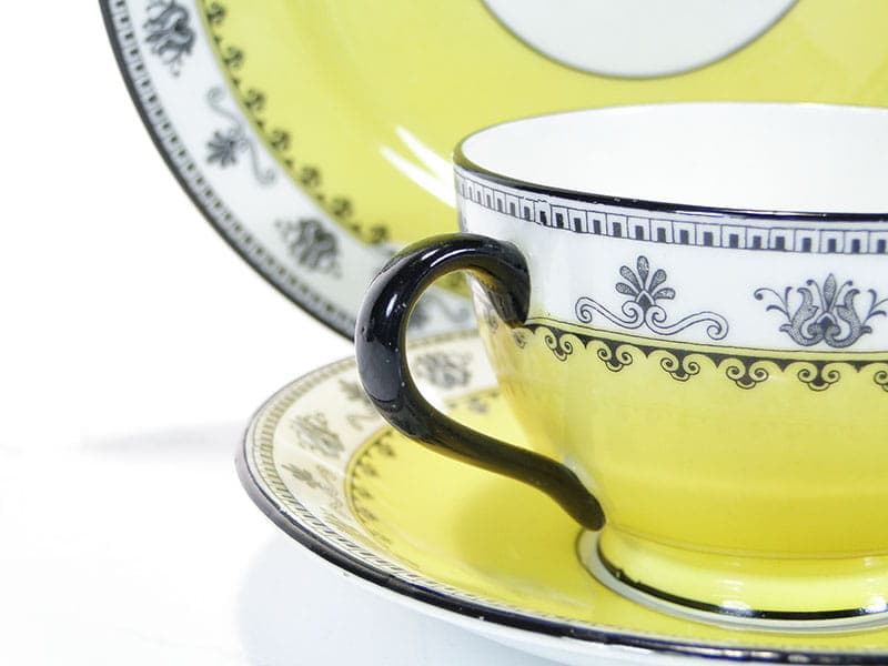 Breakfast set, yellow, porcelain, United Kingdom, early 20th c. - 179532