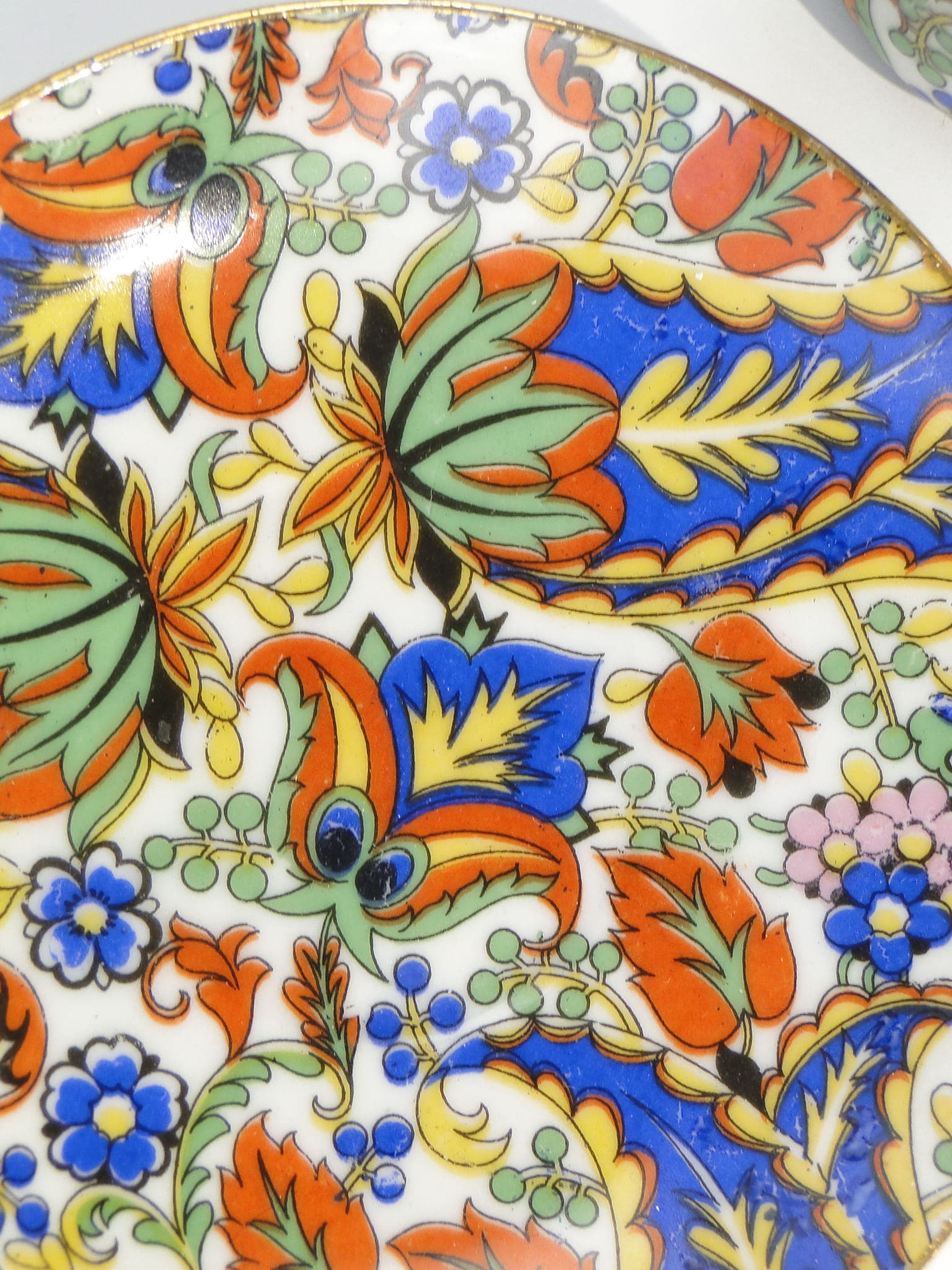 Filiżanka do mokki Donatello imari, porcelana multikolor, Altrohlau, Czechosłowacja, lata 20. - 179594