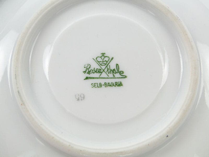 Filiżanka do mokki Canova, porcelana multikolor, Rosenthal, Niemcy, lata 20. - 179604